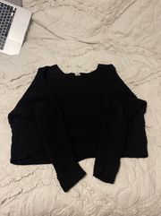 Tilly’s Black V Neck Sweater 