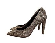 Topshop  Sparkly Gold Gemini Pumps NWT Size 6.5