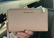 Adele Double Zip Wristlet