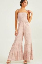 Floral Wide Leg Jumpsuit 