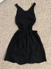 Backless Black  Dress