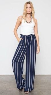 Rails Women Rooney Stripe Drawstring Wide Leg Pants SIze M NWT $178