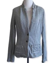 Maurices medium‎ knit gray blazer