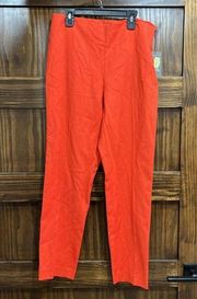 Vince Camuto Pants Women 6 NWT Red Pointe Career Work Wear Dress Pant