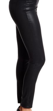 New! 1.State Lacquered Twill Black Leggings 