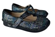 Alegria Paloma rave Mary Jane patterned shoes 39