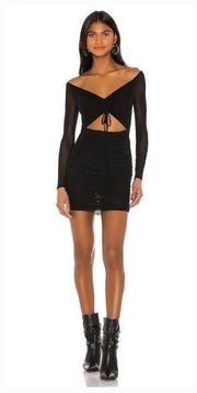 h:ours Eclair Dress in Black