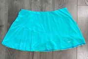 Nike Tiffany Green Pleated Tennis Skirt Size Large