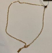 Saint Laurent Chain Vierk Necklace