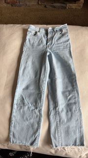 Ribcage Straight Ankle Jeans