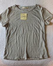 Striped Short Sleeve T Shirt