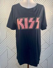 Project Karma Kiss Band Graphic T-Shirt Black