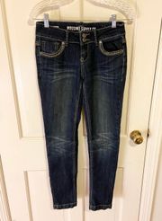 Mossimo Supply Co Mossimo skinny jeans dark wash Womens size 4