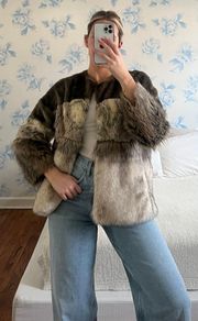 Faux Fur Coat