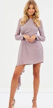 BARDOT Stilla Asymmetrical Drap Dress