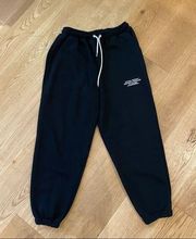 Boohoo Official Joggers in Black