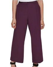 Calvin Klein Modern Commute Wide Leg Cropped Pants L