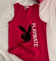 Playboy Playmate Y2K Pink Tank Top 🤍