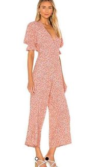 FAITHFUL THE BRAND Anika Jumpsuit in Mathiola Floral size 2