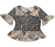 BCBGeneration Floral Print Shirt