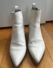 Steve Madden Bone White Booties