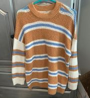 American Eagle  oversized striped sweater xs