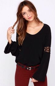 💕LUCY LOVE💕 Bell Long Sleeve Flare Top