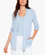 Nic+Zoe Tradewinds Cardigan Cloud Size PS