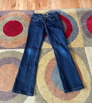 Like-New  Scarlett Bootcut Jeans Dark Wash Denim Size 25