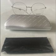 Balenciaga Silver Eyeglasses