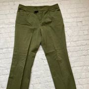 Women's Chaps Jeans, Green Size 10, Bootcut, Excellent