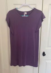 Purple T Shirt Dress