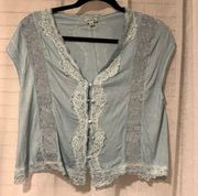 POL cropped vest size small NEW