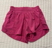 Hotty Hot Shorts 4” Sonic Pink