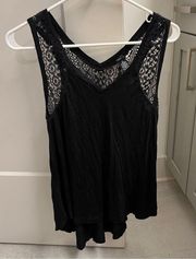 Rue 21  lace hi low tank top