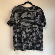 Lululemon All Yours Training Boyfriend Tee Heritage Speckle Camo T-shirt Size XL