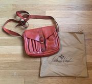 Red Leather Crossbody