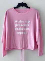 Small Wildfox Intimates Wake Up Prosecco Top Size XS