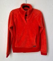 Mountain Hardwear Polartec fleece pullover half snap size S