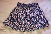 Floral Skater Skirt 