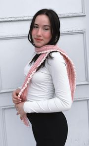 Beautiful handmade crochet scarf 