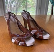 Croc Heels Size 8.5