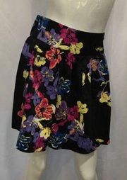 Candie's Floral Flare Skirt