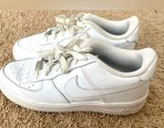 Nike Air Force 1 White Size 6Y/ 7.5 Women's