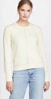 Habitual • Sora Sweater merino wool cashmere knit ivory cream soft pullover