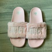 Juicy couture pink slides