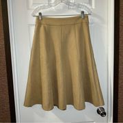 NWT Mystree Camel/Tan Aline Twill Skirt size Small