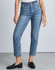 Everlane Cheeky High Rise Straight Jean 27