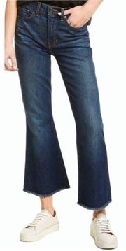 NWT Veronica Beard Sandi High Rise Crop Flare Jeans Size 24/00