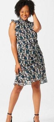 Sam Edelman Python Snake Print High Neck Dress Size 1X